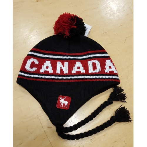 Canadian hat with store ear flaps