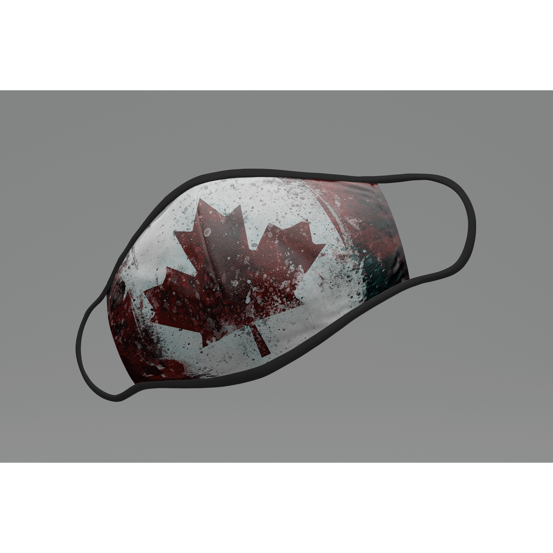 CANADA FLAG 3 LAYER FABRIC FACE MASK