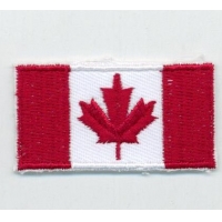 Canada Flag Embroidered Patch Iron On 9.5CM X 5CM
