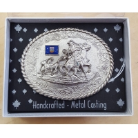 Bronco Roper Buckle Chrome Plated